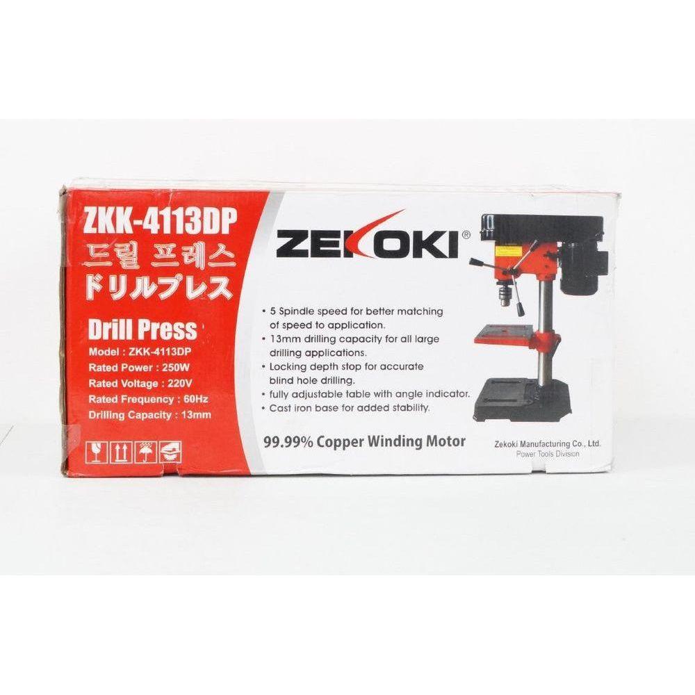 Zekoki ZKK-4113DP Bench Drill Press 250W(1/3HP) | Zekoki by KHM Megatools Corp. Zekoki ZKK-4113DP Bench Drill Press 250W(1/3HP) | Zekoki by KHM Megatools Corp.